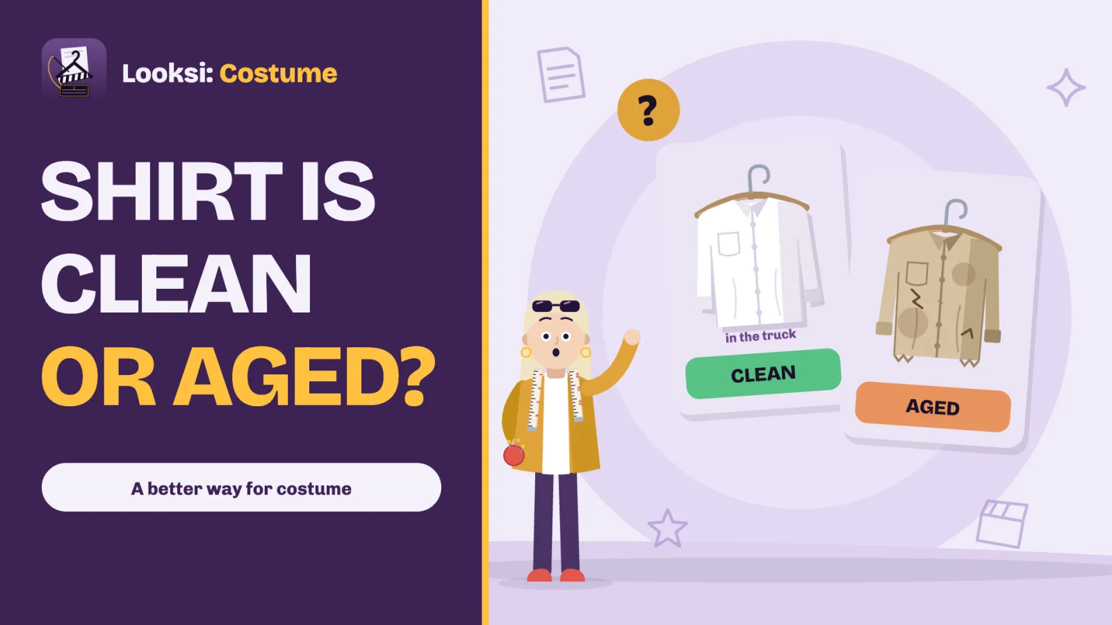 Looksi Costume, a walk through the app