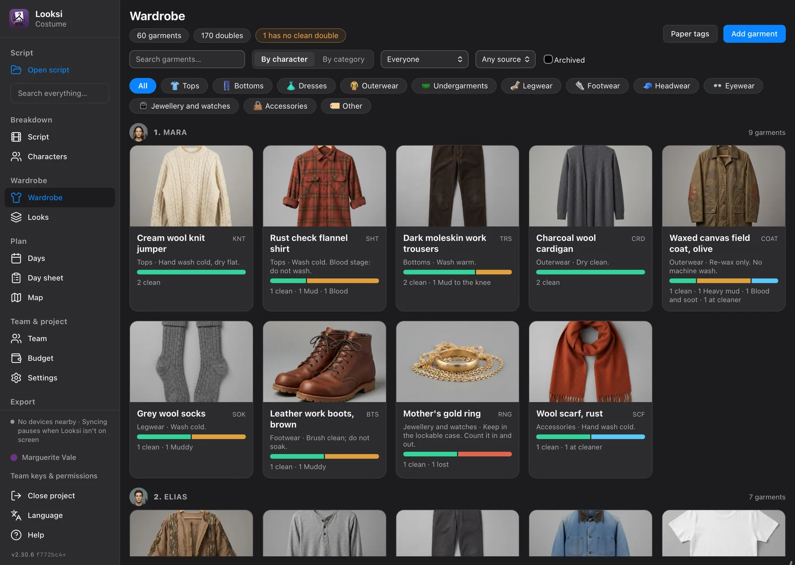 Build the wardrobe